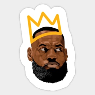 KING JAMES Sticker